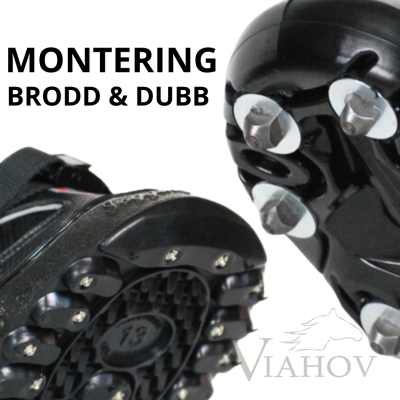 Montering av broddar och dubbar